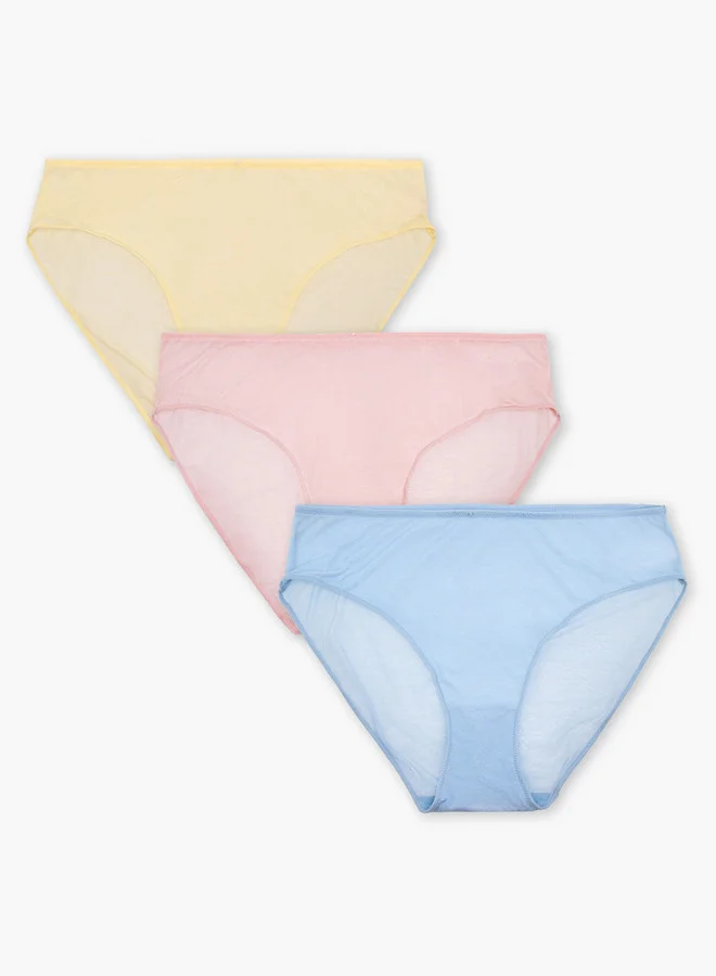 سبلاش فيڤ Set of 3 - Bikini Briefs Floral Texture